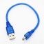Propojovací kabel USB na Mini USB-B M/M 30 cm 2