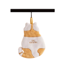 Prosop de mână pentru copii cu model de pisică, moale, absorbant, 30 x 21 cm, textil alb-portocaliu, pentru bucătărie și baie 4