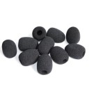 Proteção contra vento para microfone de lapela 10 pcs 1