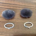 Protecção contra vento para microfone da câmara Canon G7x Mark II 10 pcs 4