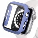Protección inquebrantable para Apple Watch de 41 mm, cristal templado de 360° y marco protector para Series 7, 8, 9, funda a prueba 22