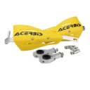 Protecteur de poignée de moto ensemble de 2 pièces couvercle de leviers de frein d'embrayage et d'accélérateur longueur 31 cm plastique PP avec renfort en aluminium pour cross et enduro 5