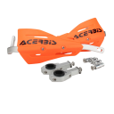 Protecteur de poignée de moto ensemble de 2 pièces couvercle de leviers de frein d'embrayage et d'accélérateur longueur 31 cm plastique PP avec renfort en aluminium pour cross et enduro 4