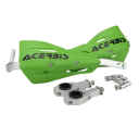 Protecteur de poignée de moto ensemble de 2 pièces couvercle de leviers de frein d'embrayage et d'accélérateur longueur 31 cm plastique PP avec renfort en aluminium pour cross et enduro 6