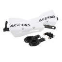 Protecteur de poignée de moto ensemble de 2 pièces protection des leviers de frein, d'embrayage et d'accélérateur longueur 31 cm plastique PP et alliage d'aluminium pour motos cross enduro 6