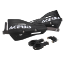 Protecteur de poignée de moto ensemble de 2 pièces protection des leviers de frein, d'embrayage et d'accélérateur longueur 31 cm plastique PP et alliage d'aluminium pour motos cross enduro 1