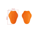 Protecteurs d'épaules Orange Inserts en mousse PU Absorption des chocs Équipement sportif Moto cyclisme ski patinage 2