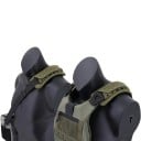 Protecție de umăr 22x8,5 cm Culori neutre Curea reglabilă respirabilă Pernă de umăr ergonomică pentru rucsac Geantă Satchel Confortabilă 7