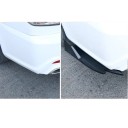 Protecție universală pentru bara de protecție din spate 48×16,5 cm Model din fibră de carbon ABS Spoiler pentru colțul din spate Apărătoare 4