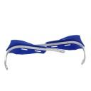 Protecții universale pentru mâini la ghidonul motocicletei 22–28 mm, scuturi colorate rigide cu întărire metalică, protecție împotriva vântului și impactului 2