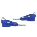 Protecții universale pentru mâini la ghidonul motocicletei 22–28 mm, scuturi colorate rigide cu întărire metalică, protecție 4