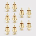 Protection antipoussière pour connecteur RCA 8 pcs 4