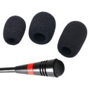 Protection contre le vent pour microphone cravate 10 pcs 3
