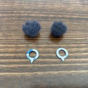 Protection contre le vent pour microphone de caméra 10 pcs 3