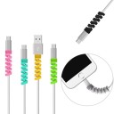 Protection de câble en spirale 4 pcs 6