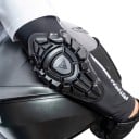 Protections de coudes pour motocyclettes et VTT avec coque de protection moulée dans une manche élastique sur l'avant-bras et le bras en couleur 9