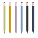 Protective Case for Apple Pencil 1st and 2nd Generation Made of Liquid Silicone, Shock and Scratch Protection 1