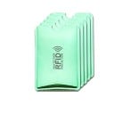 Protective Cases for Cards and Documents Against RFID Scanning Metal Covers with Cut-Out for Easy Card Removal For Travel 6.2 x 7