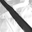 Protective Cover 165 cm for Outdoor Airer or Rotary Drying Rack Waterproof Durable Cover with Zip and Adjustable Buckle Technical Fabric 6