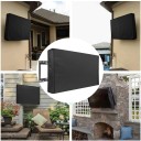 Protective Cover for TV for 36–38 Inch Screen Outdoor and Indoor Dustproof Cover with Rear Flaps and Remote Control Pocket 4