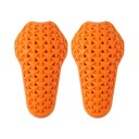 Protective Elbow Pads Orange PU Foam Inserts Shock Absorption Sports Gear Motorcycle Cycling Skiing Skating 1