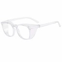 Protective Glasses 147 mm PC Frame 26 g Clear Anti-Fog Blue Light Protection Side Shields Safety Glasses 10