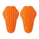 Protective Knee Pads Orange PU Foam Inserts Shock Absorption Sports Gear Motorcycle Cycling Skiing Skating 1