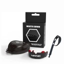 Protector bucal para adultos, ideal para boxeo y deportes de contacto. Protección dental. Protector bucal de entrenamiento con estuche. Material EVA. 2
