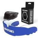 Protector bucal para adultos para boxeo y deportes de contacto Protector bucal de entrenamiento con estuche Protección dental Material EVA 2