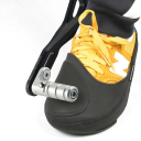 Protector impermeable para botas de cambio de motocicleta, 24 x 12 cm, funda protectora para zapatos, antideslizante, antidesgaste, para botas de motocicleta 3