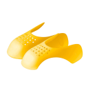 Protectores antidobladuras para zapatos, 1 par, plantillas universales, talla 40-46, refuerzos de plástico para punteras de hombre, antigolpes. 5