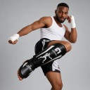 Protectores de espinillas y empeines tamaño L Parte de espinilla 38 cm Cierre de velcro Protectores de piernas para adultos Boxeo 11
