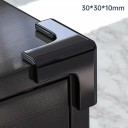Protectores de esquinas para muebles transparentes en forma de T de PVC blando de 33 x 33 x 14 mm, juego de 4 piezas para una mayor protección de las esquinas y seguridad infantil. 2