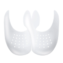 Protectores de pliegues para zapatos de hombre, 1 par, protectores de puntera, plantillas, refuerzos de forma, retención de la forma del zapato 4