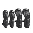 Protectores de rodilla universales con ventilación Motocross Enduro Ciclismo Inline Protectores de rodilla Correas ajustables Plástico resistente 1