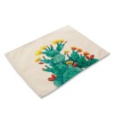 Protéger de table avec motif de cactus 16