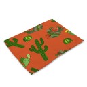 Protéger de table avec motif de cactus 25