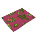 Protéger de table avec motif de cactus 26