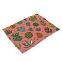 Protéger de table avec motif de cactus 29
