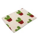 Protéger de table avec motif de cactus 6