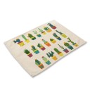 Protéger de table avec motif de cactus 9
