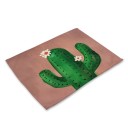 Protéger de table avec motif de cactus 12