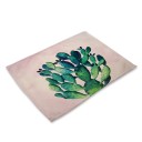 Protéger de table avec motif de cactus 13