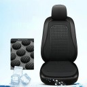 Protetor de assento de carro com almofada e apoio Chuva de massagem Cool Silk Protetor respirável para assento de carro Proteção contra riscos 2