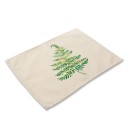 Protetor de mesa com folhas 16