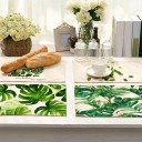 Protetor de mesa com folhas 5