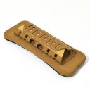 Protetor de ombro 22x8,5 cm Cores Neutras Correia Ajustável Almofada Ergonómica para Mochila Saco Pasta Confortável de Usar 9