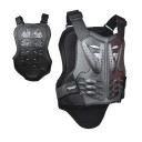 Protetor de peito e costas para adultos tamanho M colete de proteção comprimento das costas 49 cm circunferência da cintura 85–105 cm preto para motocross 2