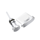 Protetor de poeira para conector USB-C e jack de 3,5 mm Proteção de portas para Samsung S8 S9 S10 Note 8 9 Huawei P10 P20 P30 Slot SIM 2