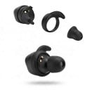 Protetores auditivos eletrónicos intra-auriculares com Bluetooth 5.4 Atenuação NRR 30 dB Cancelamento de ruído e amplificação de som 5